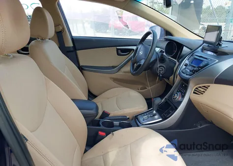 2013 Hyundai Elantra Gls from USA, damaged, VIN 5NPDH4AE0DH315031